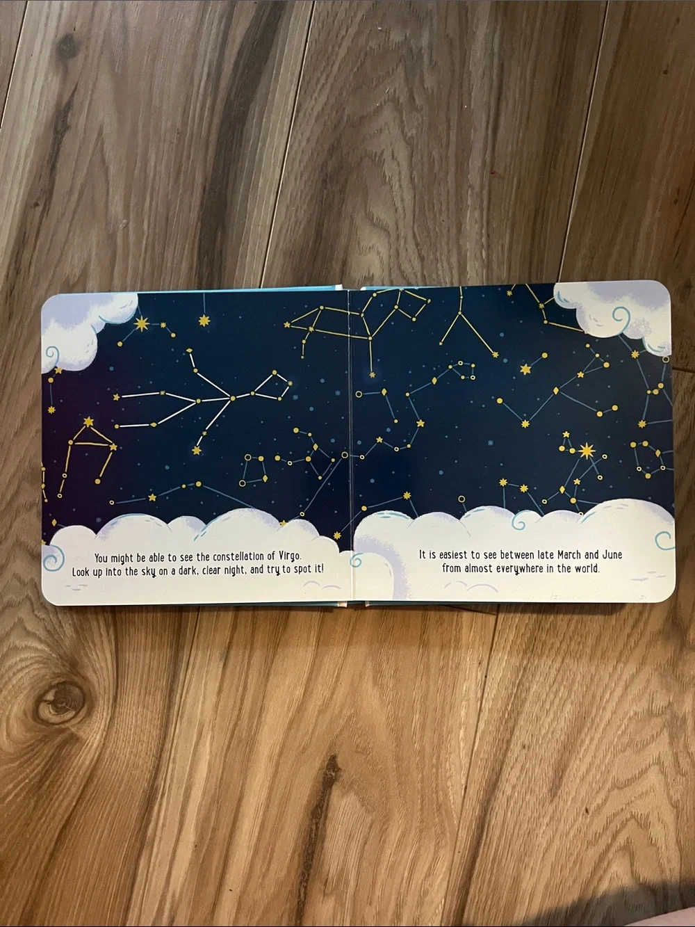 Virgo Kids Board Book - Blue, Green, White, Yellow